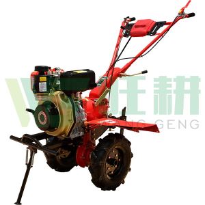 4.5HP daya tanah yg dikerjakan efisiensi tinggi Diesel Gear Driven tangan beralih anakan